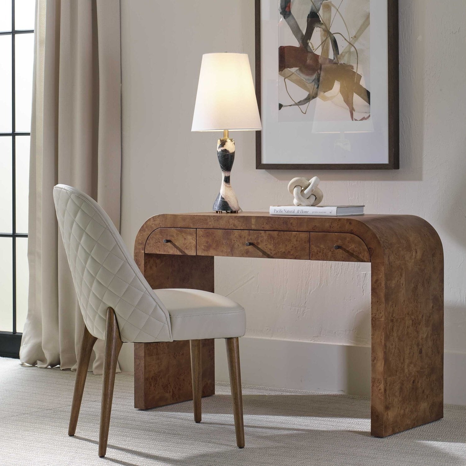 UTTERMOST, Marcela Panda Buffet Lamp, TABLE LAMPS
