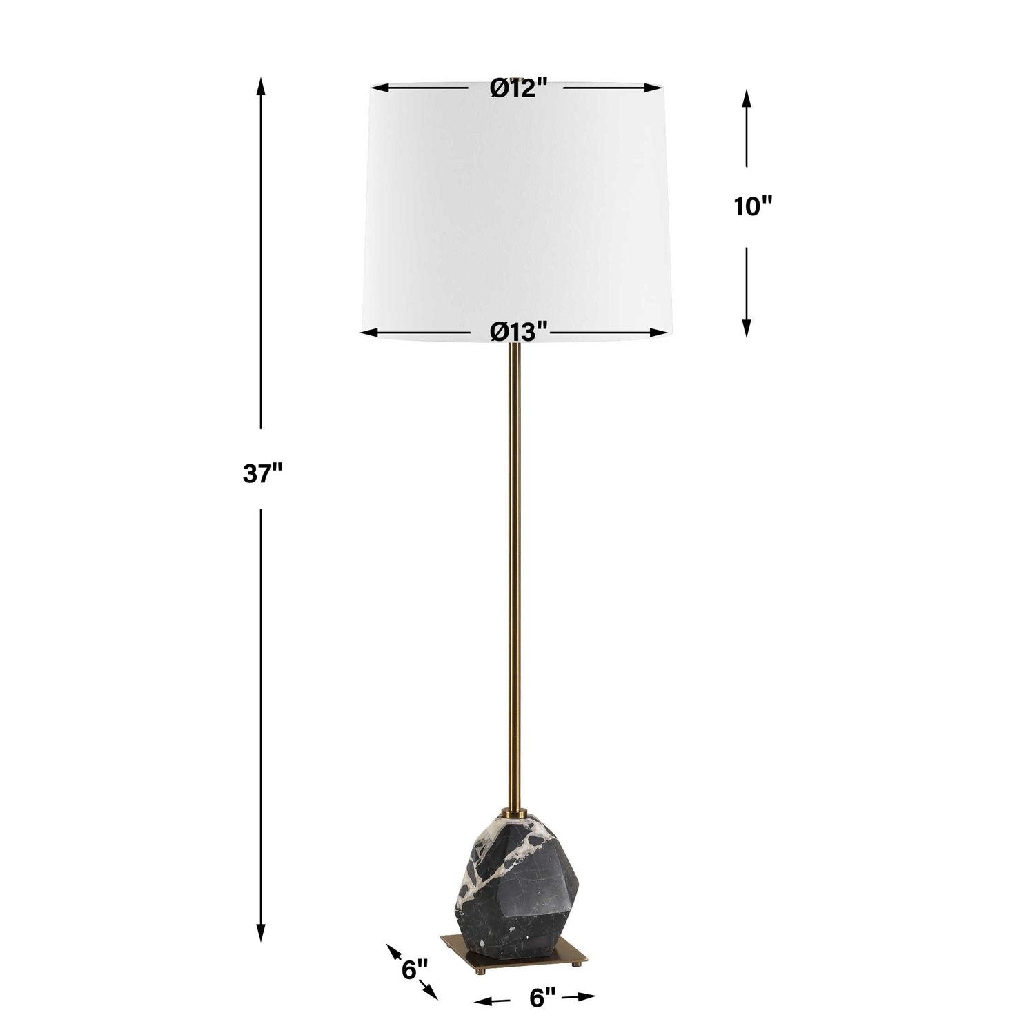 UTTERMOST, ROWLAND PANDA BUFFET LAMP, TABLE LAMPS