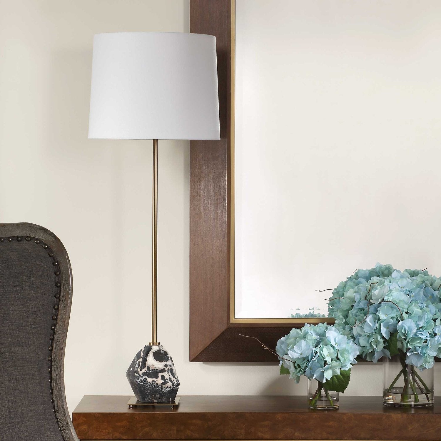 UTTERMOST, ROWLAND PANDA BUFFET LAMP, TABLE LAMPS