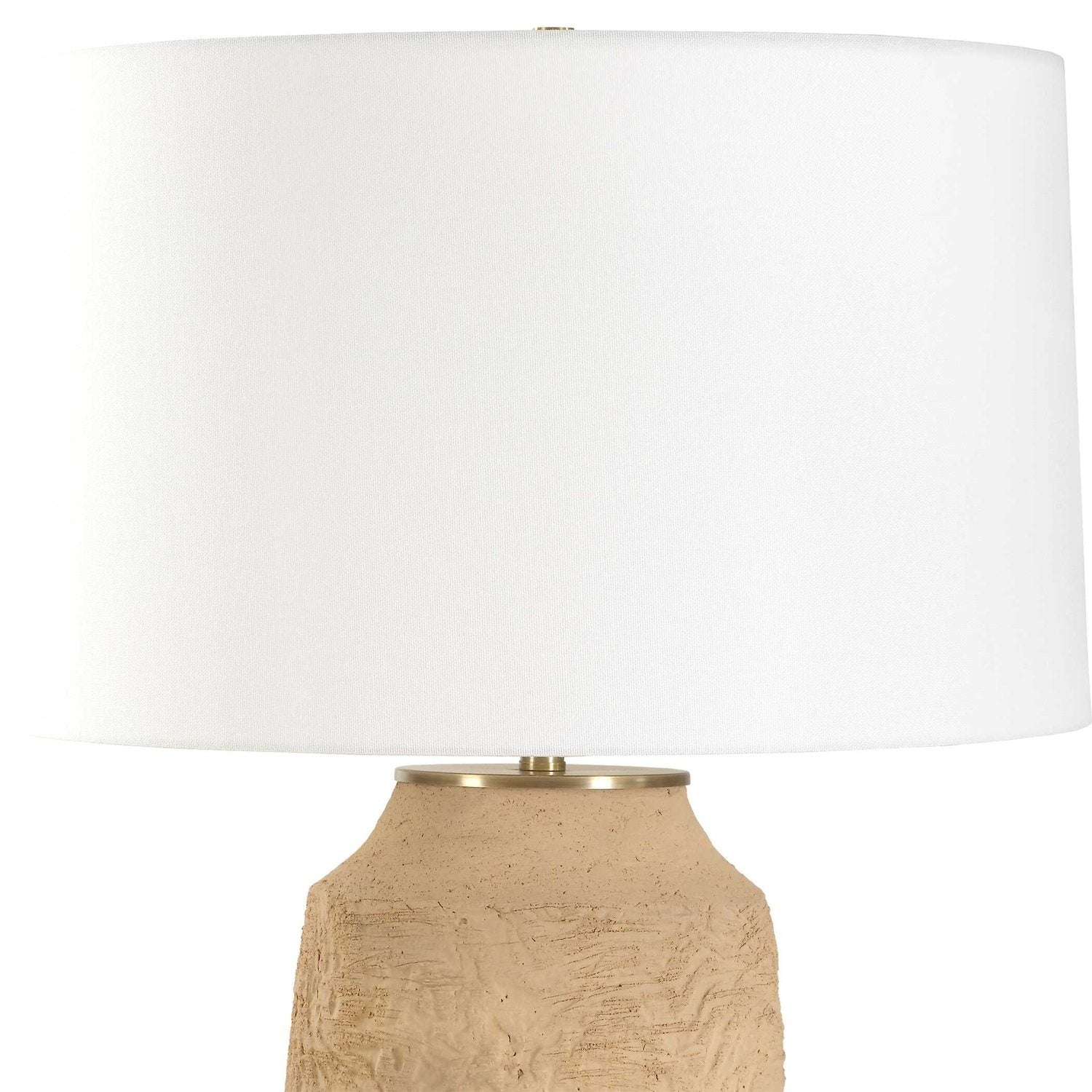 UTTERMOST, Sandstone Flow Terracotta Table Lamp, TABLE LAMPS