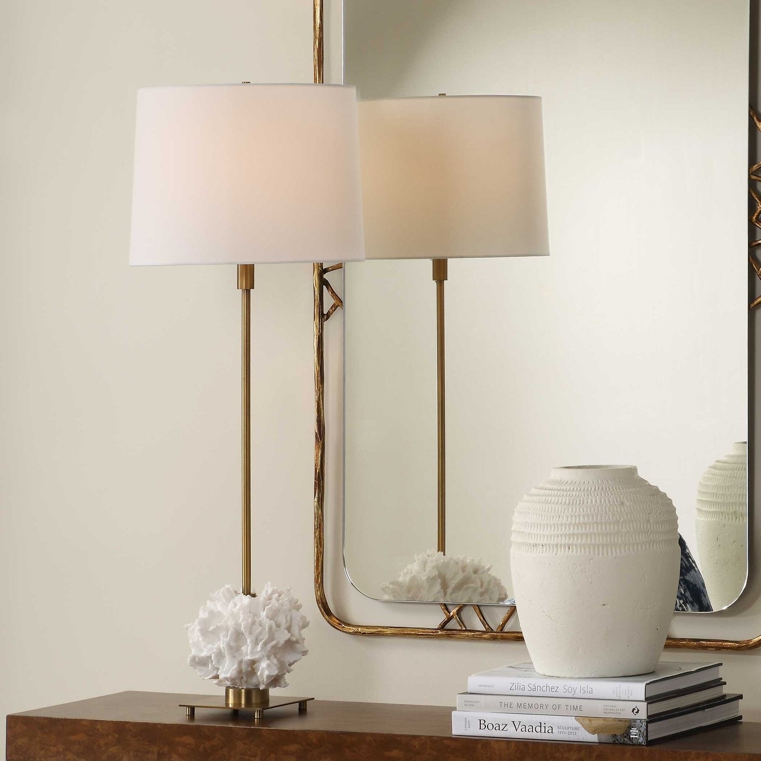 UTTERMOST, CARONIA BUFFET LAMP, TABLE LAMPS