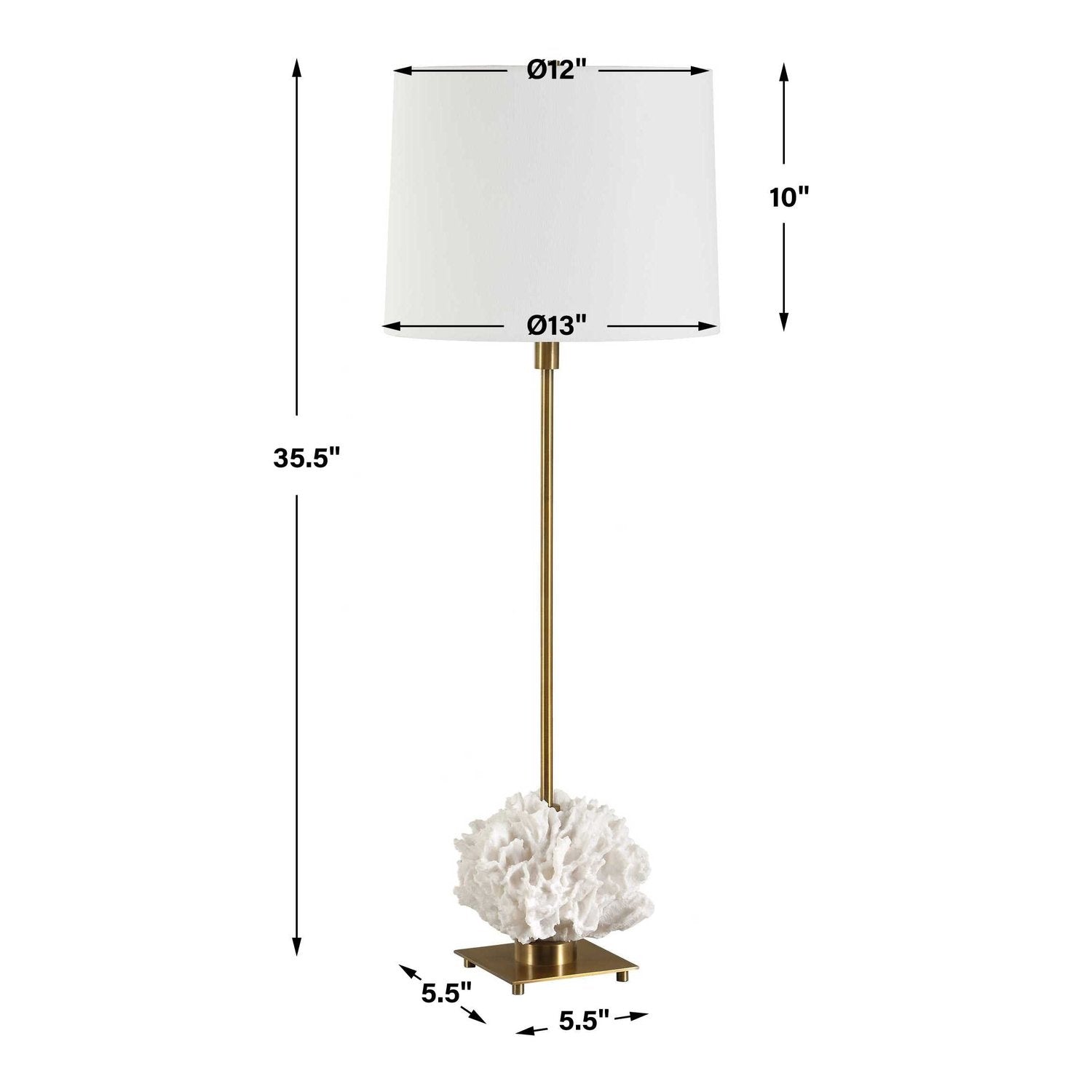 UTTERMOST, Caronia Buffet Lamp, TABLE LAMPS