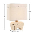 UTTERMOST, Tusk Travertine Accent Lamp, TABLE LAMPS