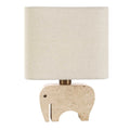 UTTERMOST, Tusk Travertine Accent Lamp, TABLE LAMPS