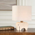 UTTERMOST, TUSK TRAVERTINE ACCENT LAMP, TABLE LAMPS