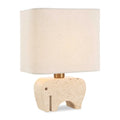 UTTERMOST, Tusk Travertine Accent Lamp, TABLE LAMPS