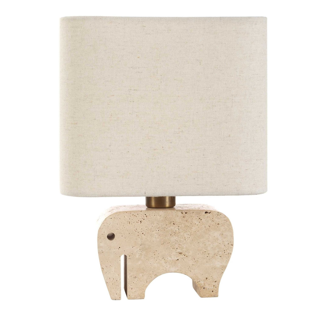 UTTERMOST, TUSK TRAVERTINE ACCENT LAMP, TABLE LAMPS