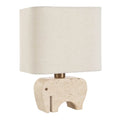 UTTERMOST, Tusk Travertine Accent Lamp, TABLE LAMPS