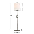 UTTERMOST, Puncture Cordless Buffet Lamp, TABLE LAMPS
