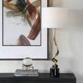 UTTERMOST, Spiraling Cordless Buffet Lamp, TABLE LAMPS