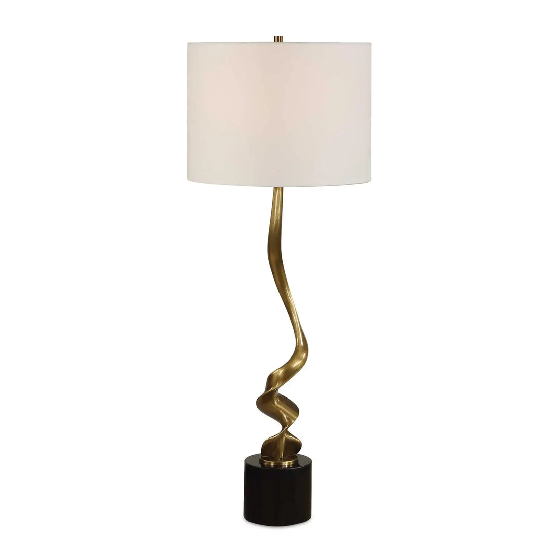 UTTERMOST, Spiraling Cordless Buffet Lamp, TABLE LAMPS
