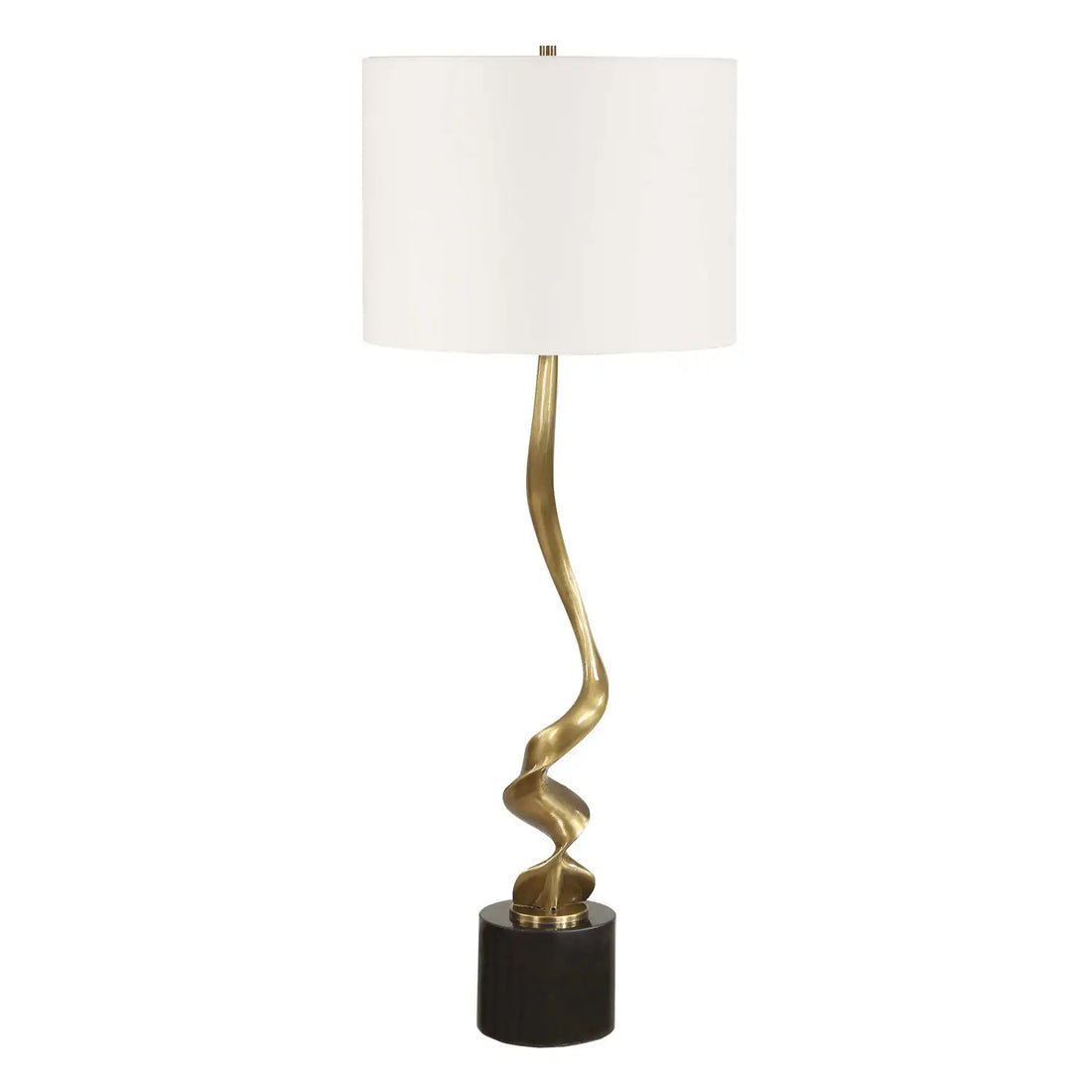 UTTERMOST, Spiraling Cordless Buffet Lamp, TABLE LAMPS