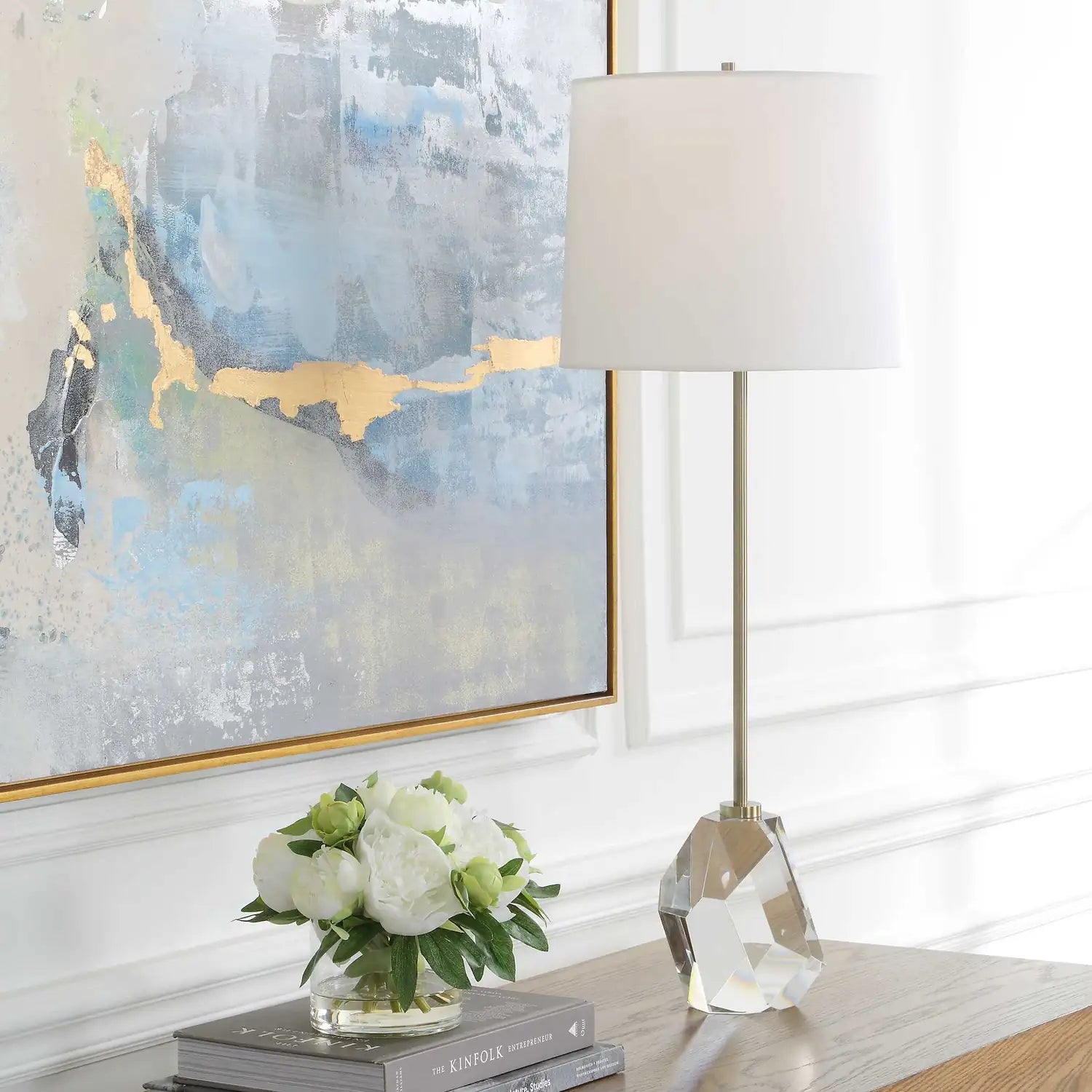 UTTERMOST, VALENTINA CORDLESS LED BUFFET LAMP, TABLE LAMPS