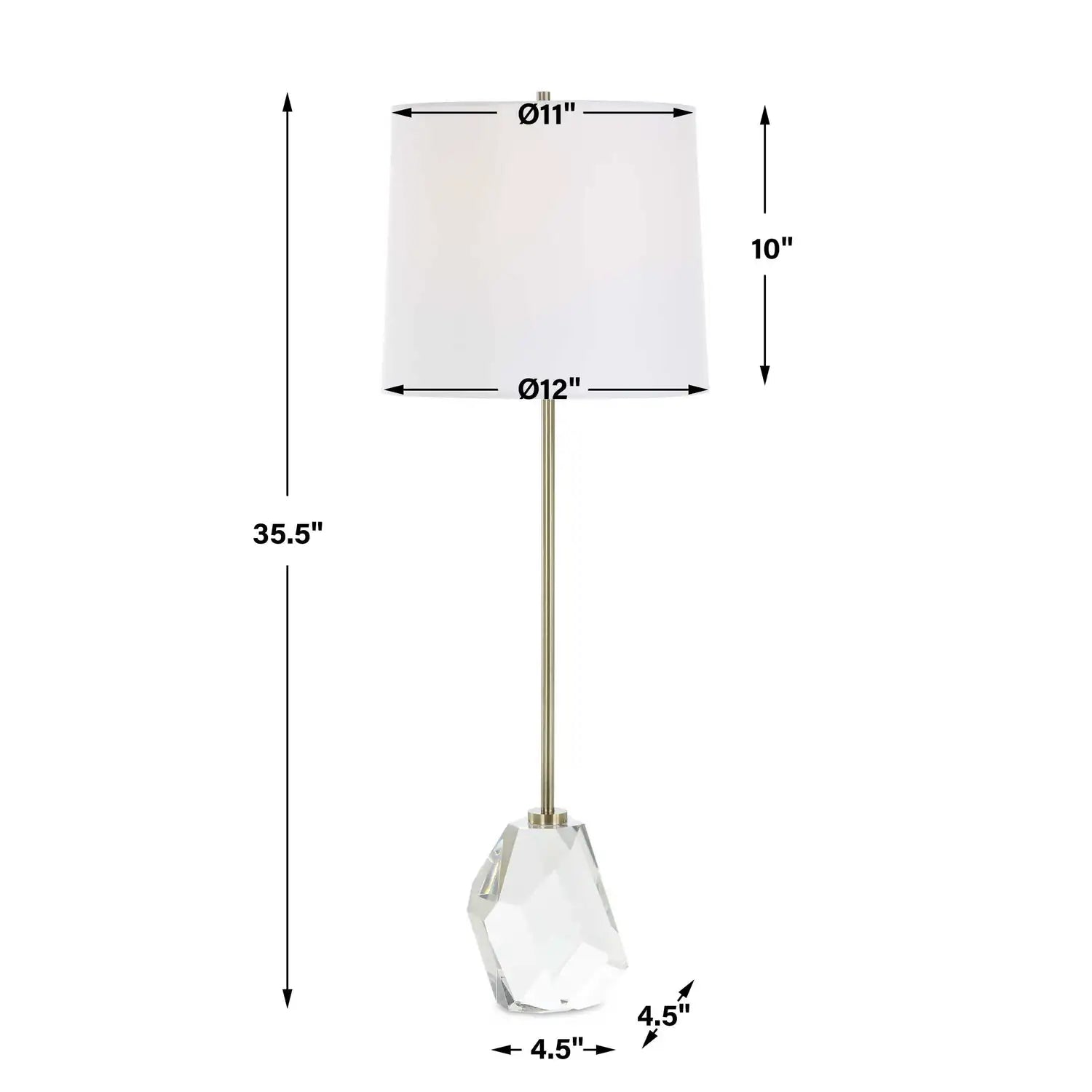 UTTERMOST, Valentina Cordless LED Buffet Lamp, TABLE LAMPS