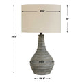 UTTERMOST, STRATUM RUSTIC OUTDOOR TABLE LAMP, TABLE LAMPS