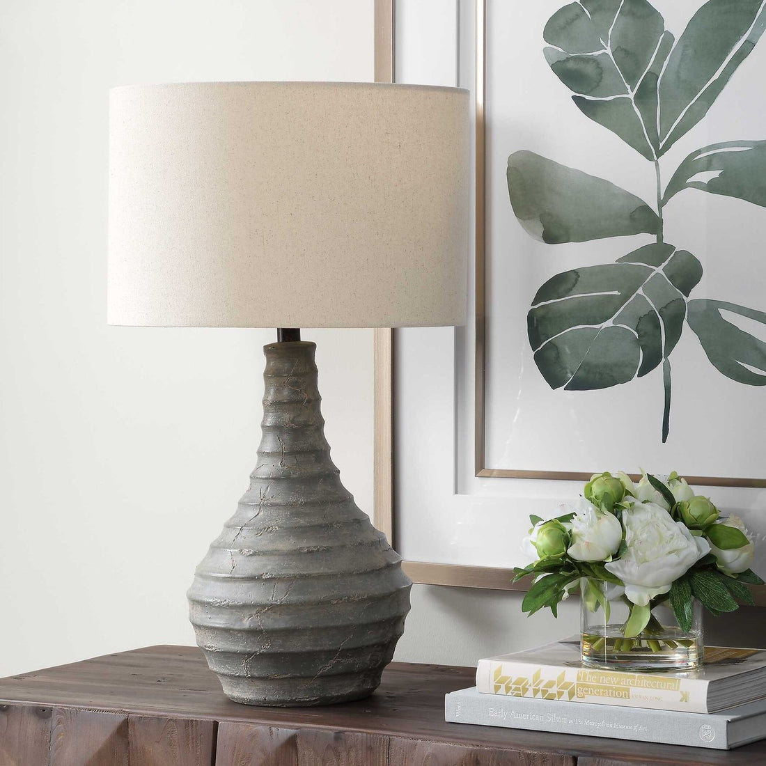 UTTERMOST, Stratum Rustic Outdoor Table Lamp, TABLE LAMPS