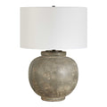 UTTERMOST, ROCK OF AGES RUST TABLE LAMP, TABLE LAMPS