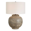UTTERMOST, ROCK OF AGES RUST TABLE LAMP, TABLE LAMPS