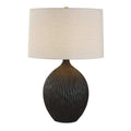 UTTERMOST, LEVEE SATIN TABLE LAMP, TABLE LAMPS
