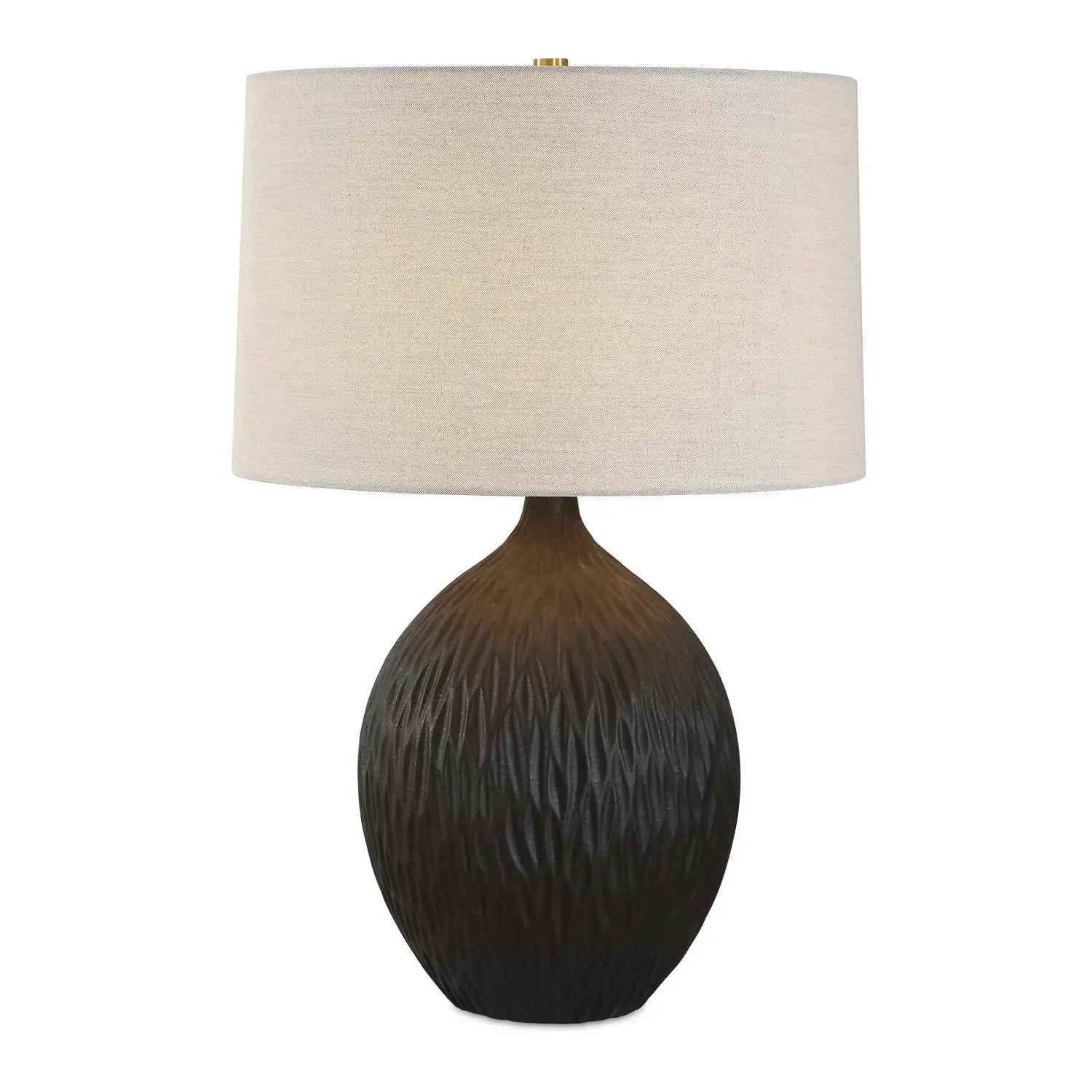 UTTERMOST, LEVEE SATIN TABLE LAMP, TABLE LAMPS