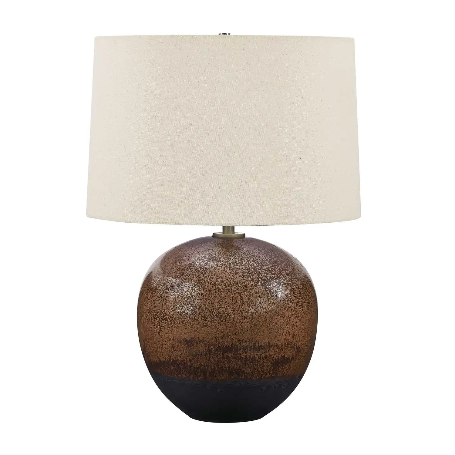UTTERMOST, BROWNELL RUST TABLE LAMP, TABLE LAMPS