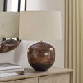 UTTERMOST, BROWNELL RUST TABLE LAMP, TABLE LAMPS