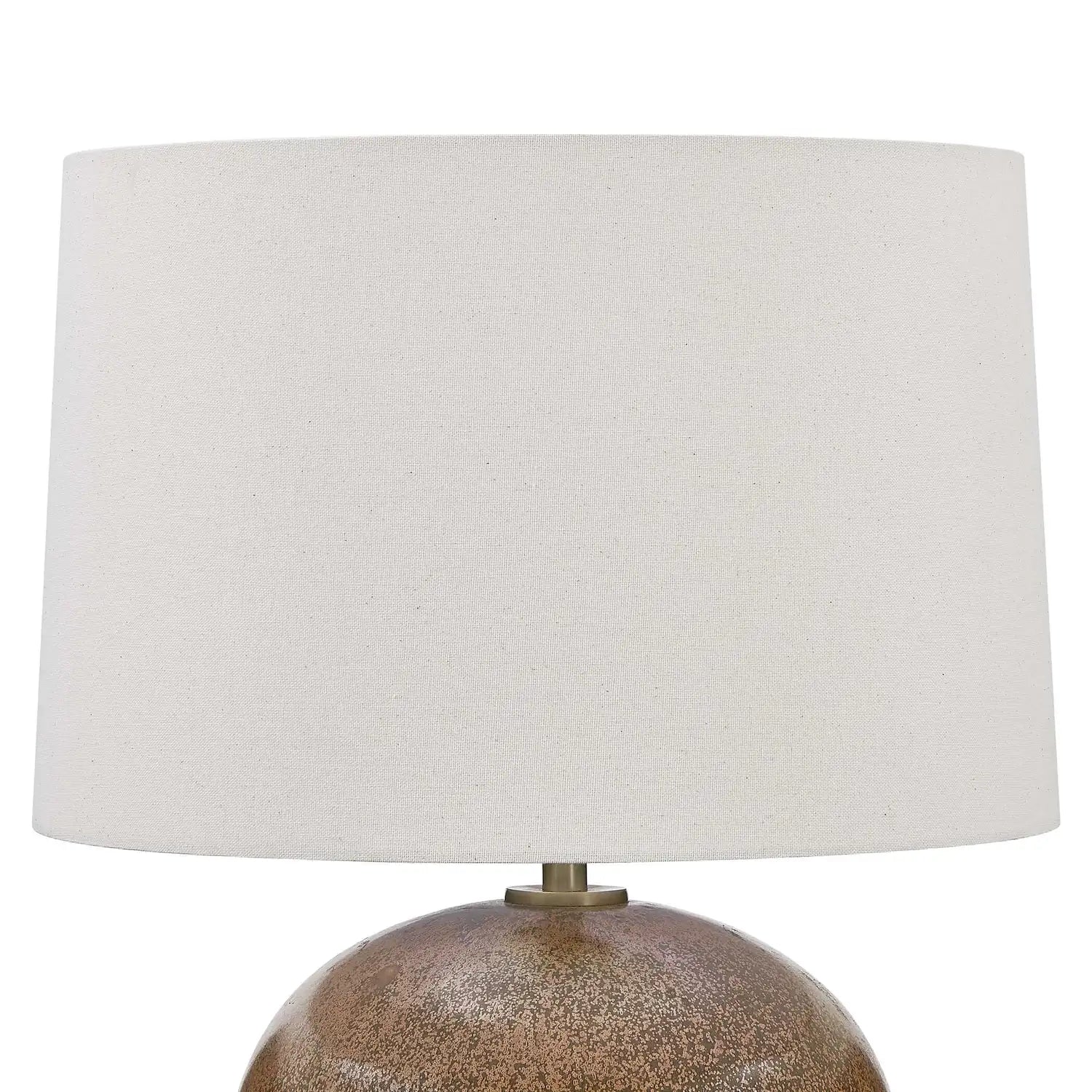 UTTERMOST, BROWNELL RUST TABLE LAMP, TABLE LAMPS