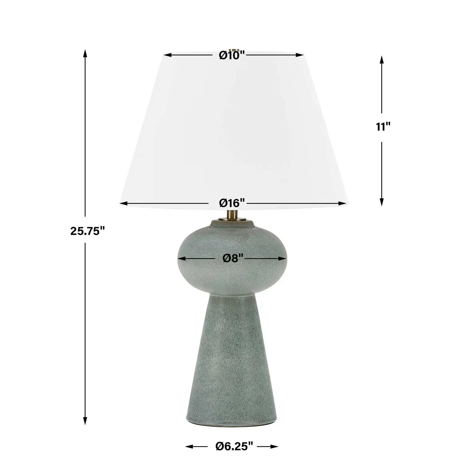 UTTERMOST, Elwyn Light Table Lamp, TABLE LAMPS