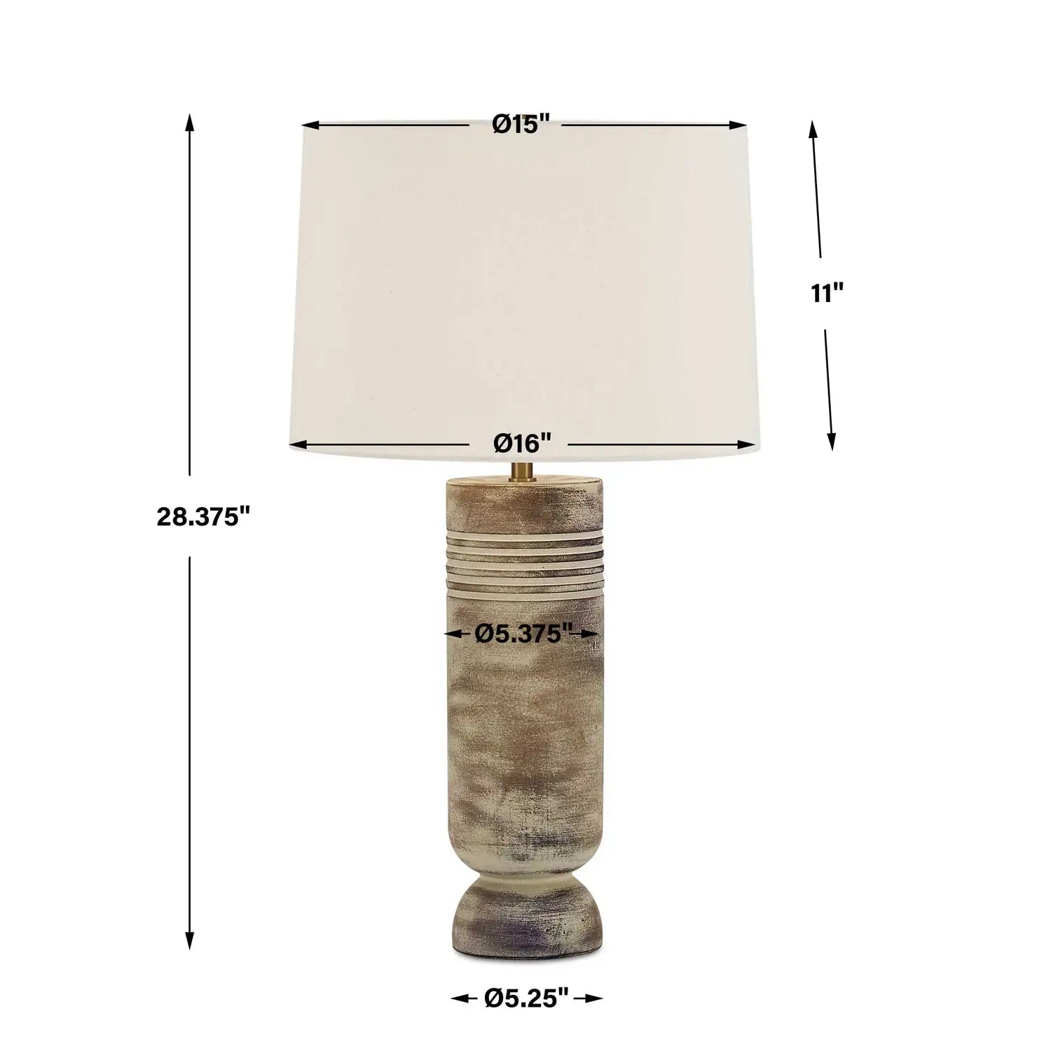 UTTERMOST, Vale Hues Table Lamp, TABLE LAMPS
