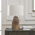 UTTERMOST, HARRIS MOTTLED TABLE LAMP, TABLE LAMPS