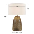 UTTERMOST, Harris Mottled Table Lamp, TABLE LAMPS