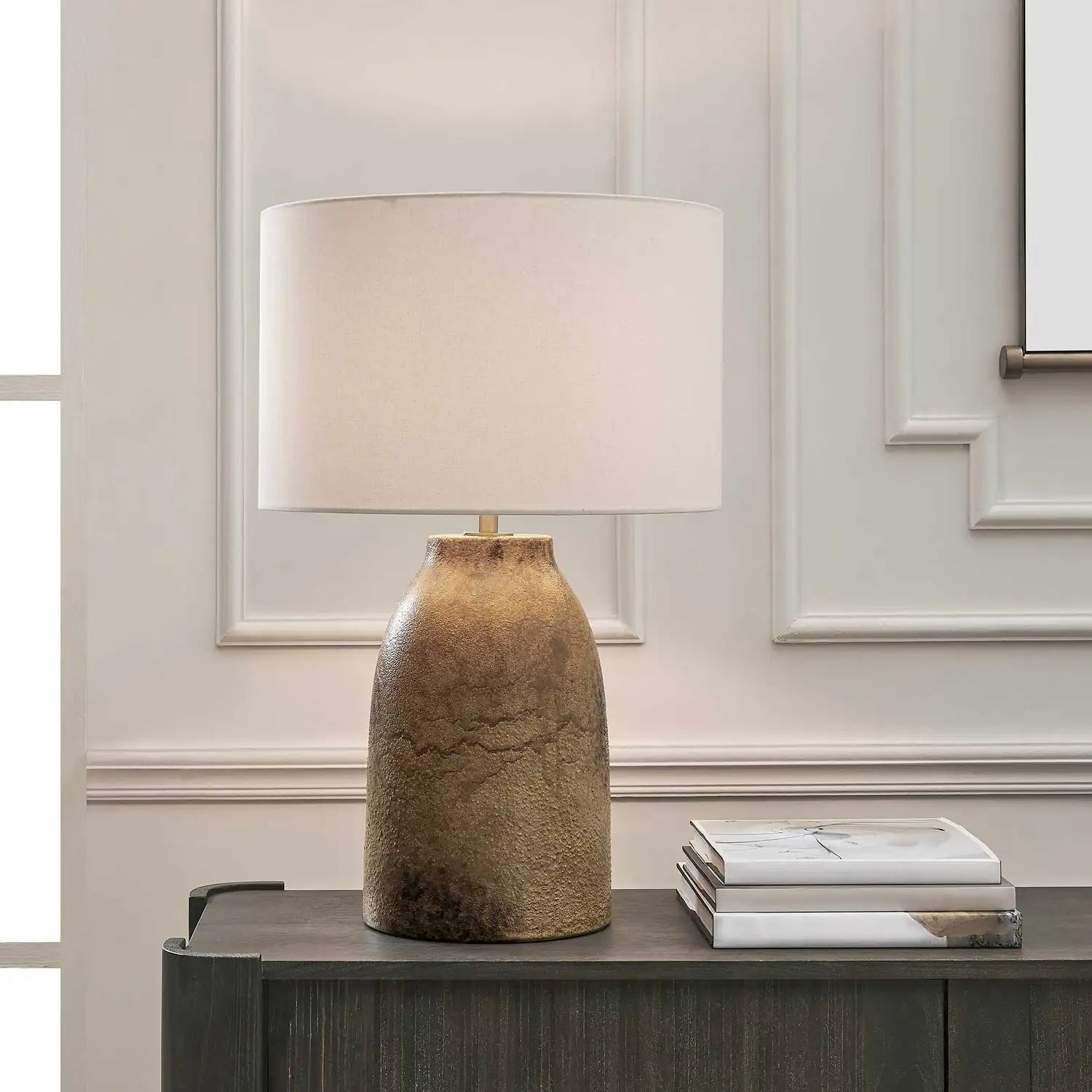 UTTERMOST, Harris Mottled Table Lamp, TABLE LAMPS