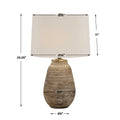 UTTERMOST, Tonachio Etched Urn Table Lamp, TABLE LAMPS