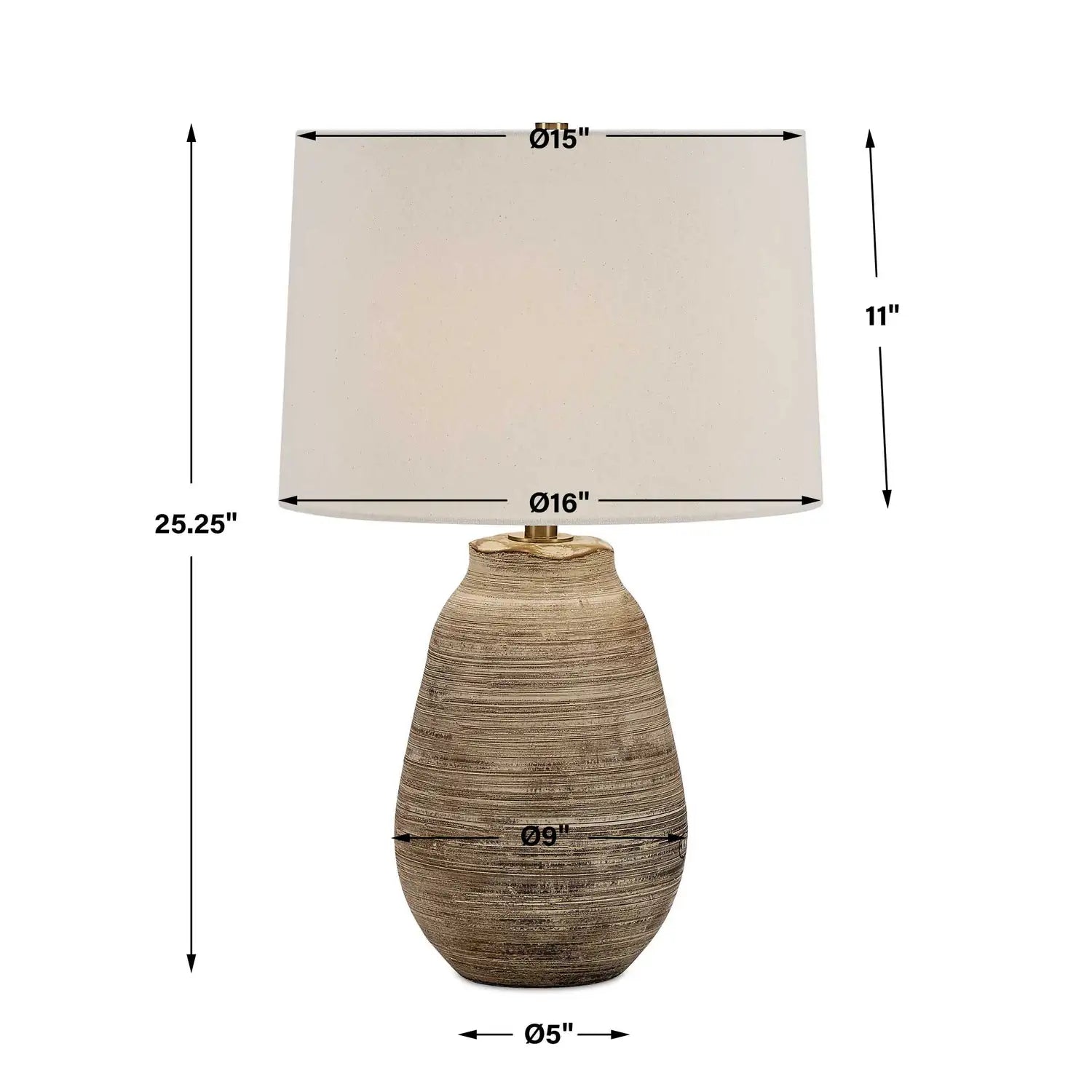 UTTERMOST, Tonachio Etched Urn Table Lamp, TABLE LAMPS