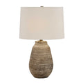 UTTERMOST, TONACHIO ETCHED URN TABLE LAMP, TABLE LAMPS