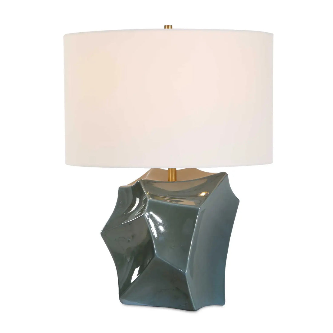 UTTERMOST, PRISMA SMOKY TABLE LAMP, TABLE LAMPS
