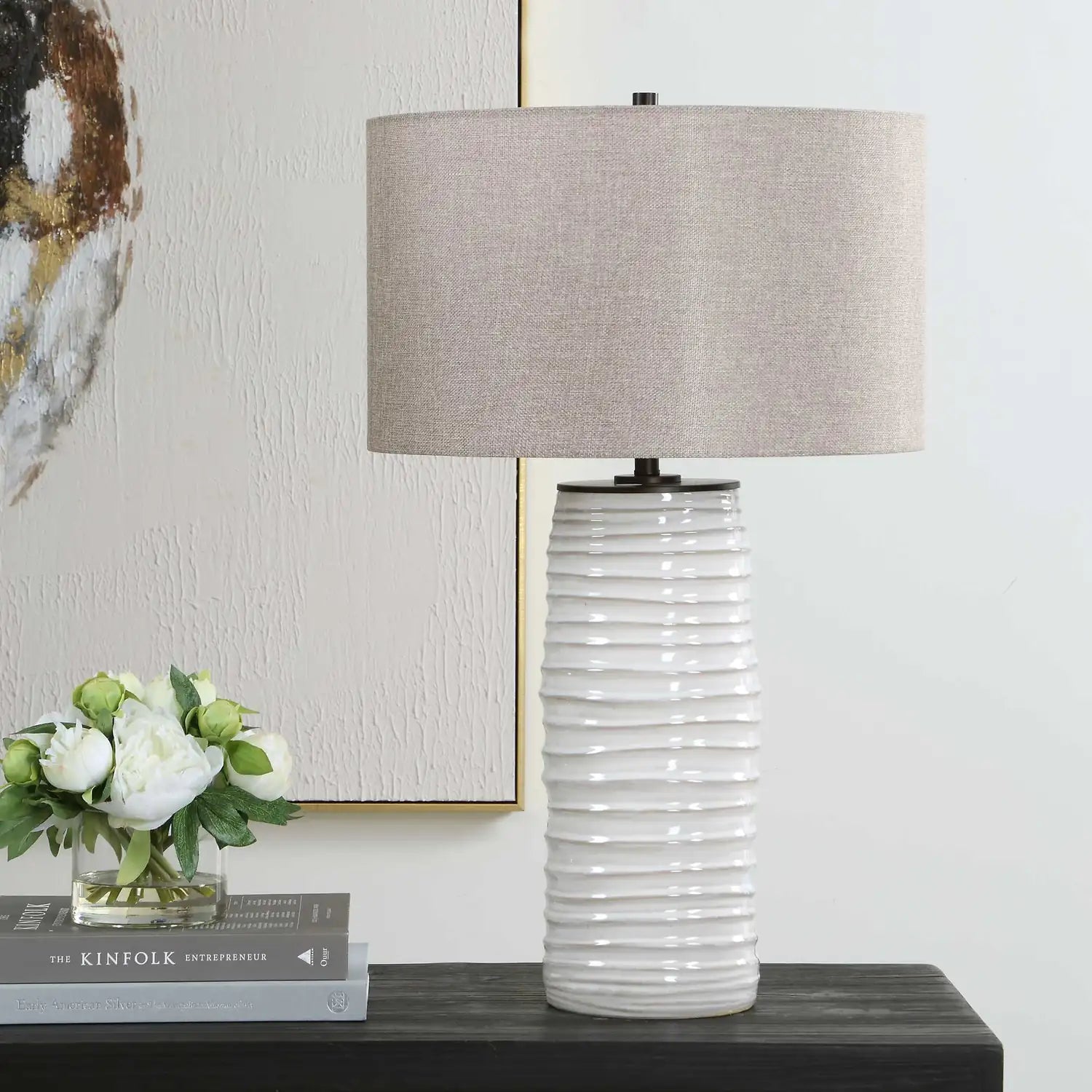UTTERMOST, BARAT TABLE LAMP, TABLE LAMPS