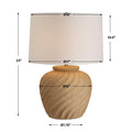 UTTERMOST, Farai Terracotta Table Lamp, TABLE LAMPS