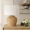 UTTERMOST, FARAI TERRACOTTA TABLE LAMP, TABLE LAMPS