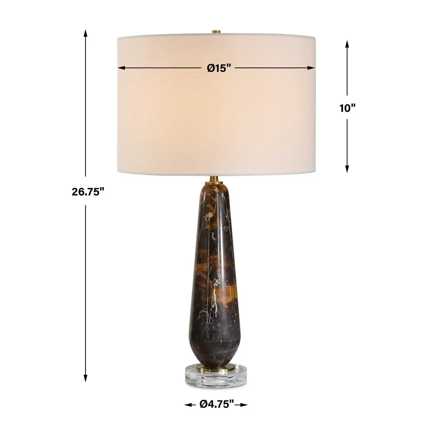 UTTERMOST, Dames Table Lamp, TABLE LAMPS