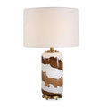 UTTERMOST ARARAT SWIRL TABLE LAMP