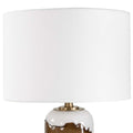 UTTERMOST, ARARAT SWIRL TABLE LAMP, TABLE LAMPS