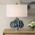 UTTERMOST, Ruffle Up Table Lamp, TABLE LAMPS
