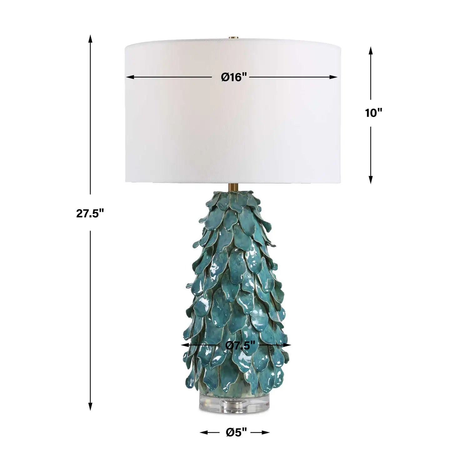 UTTERMOST, Mina Table Lamp, TABLE LAMPS