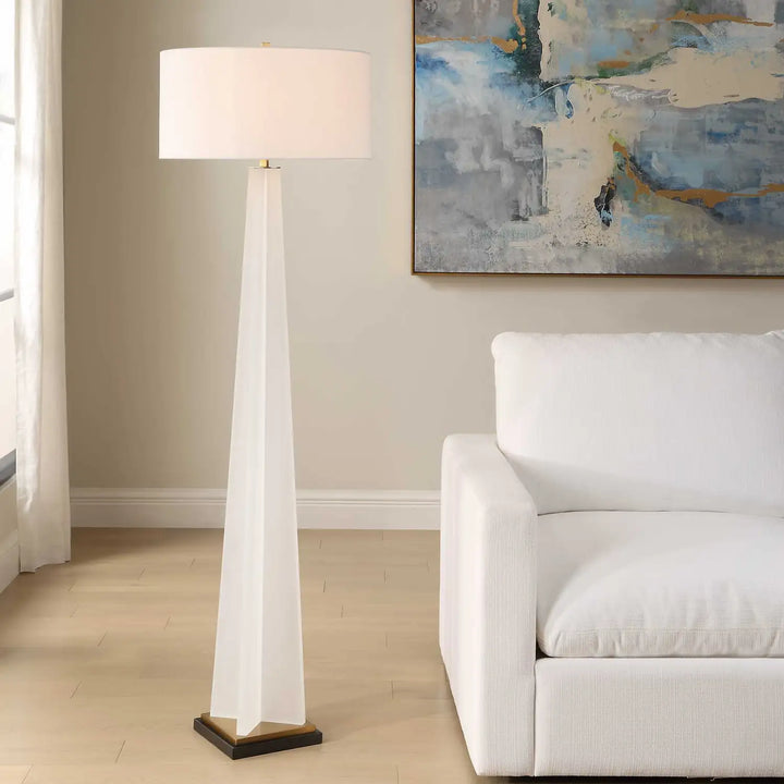 UTTERMOST, ROSIN FLOOR LAMP, FLOOR LAMP