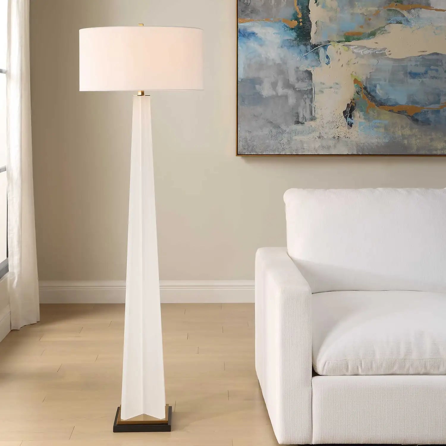 UTTERMOST, Rosin Floor Lamp, FLOOR LAMP