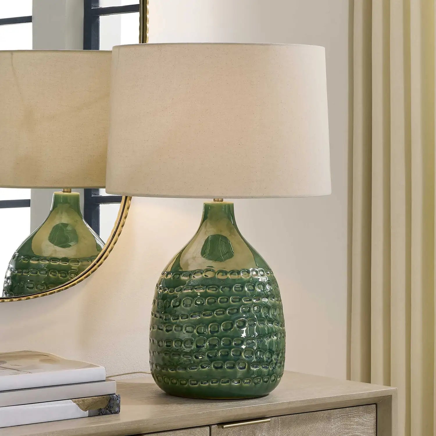 UTTERMOST Breya Glaze Table Lamp