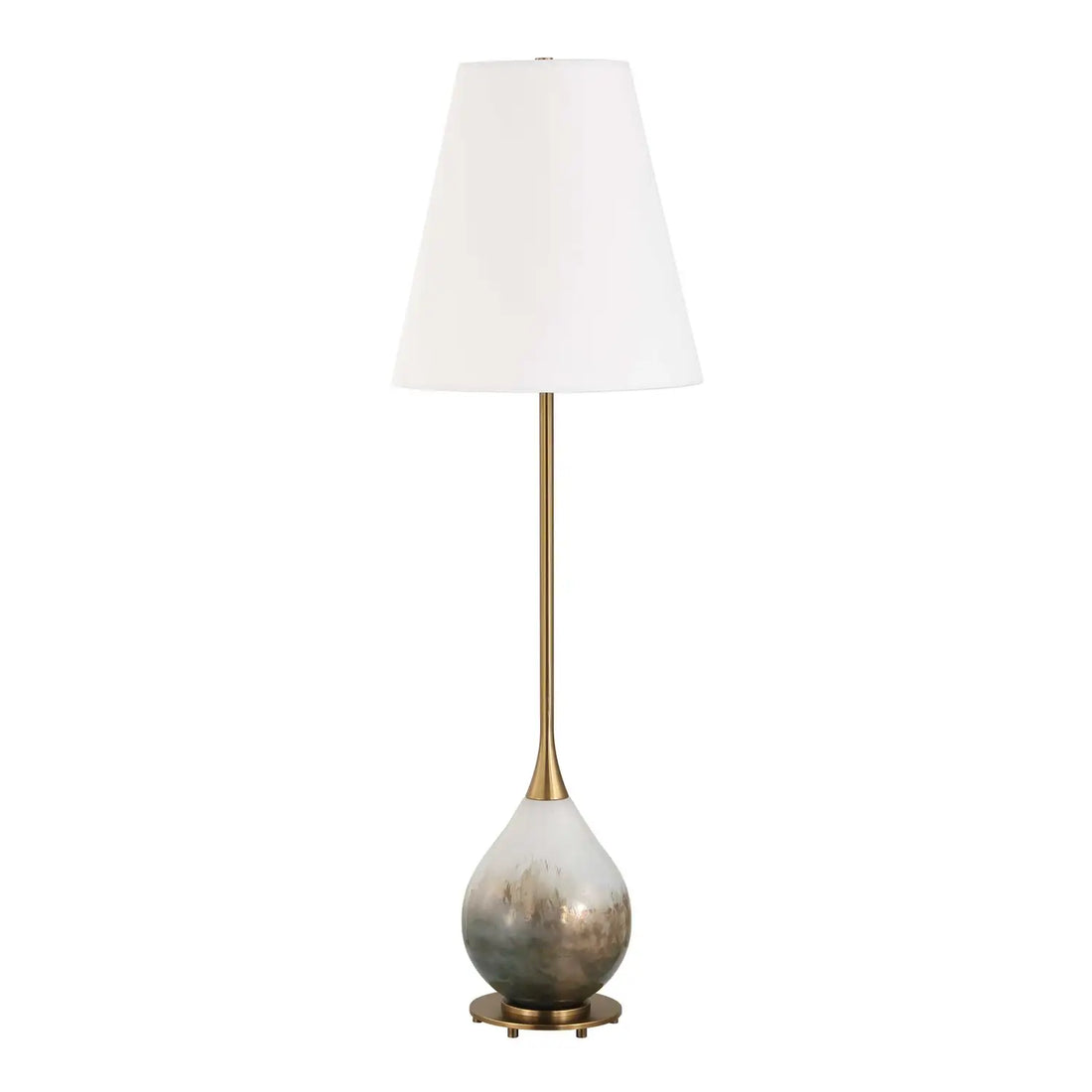 UTTERMOST, CARDONI SMOKE BUFFET LAMP, TABLE LAMPS