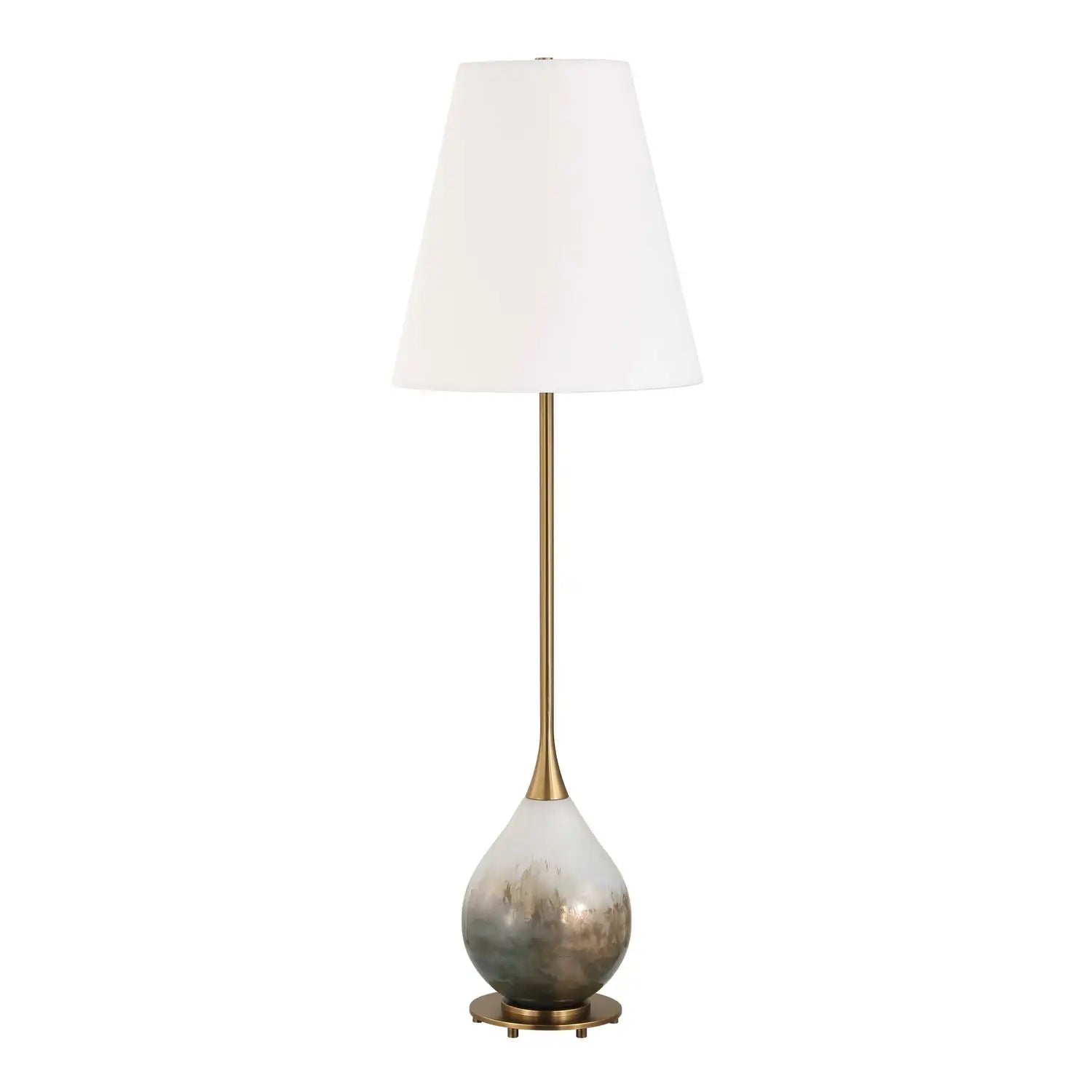UTTERMOST, Cardoni Smoke Buffet Lamp, TABLE LAMPS