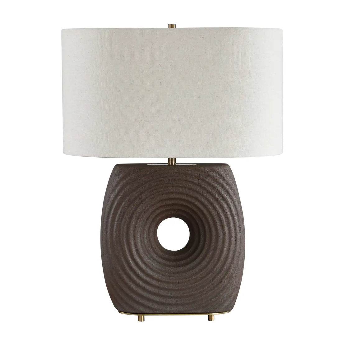 UTTERMOST Geno Concentric Ribbed Table Lamp